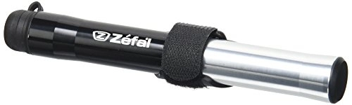 Fahrradpumpen : Zefal Unisex – Erwachsene 2701901000 Minipumpe, schwarz, 18 x 5 x 5 cm