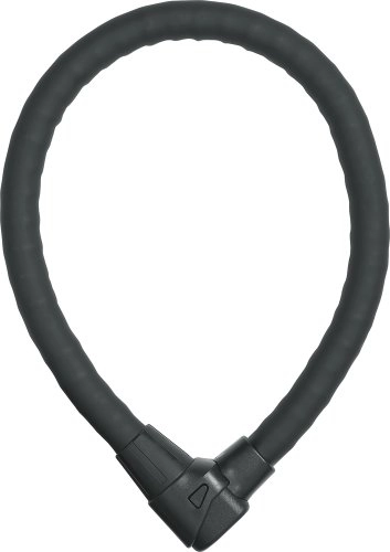 Fahrradschlösser : ABUS Fahrradschloss Granit Steel-O-Flex 1000 / 80, Black, 80 cm, 10008