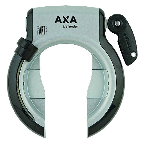 Fahrradschlösser : AXA 1X Rahmenschloss Defender, Grau, 4, 3x16x22 cm