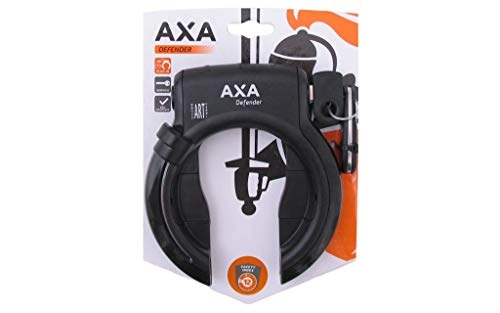 Fahrradschlösser : AXA 1X Rahmenschloss Defender, Schwarz, 12x10x10 cm