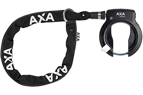 Fahrradschlösser : AXA Defender Rahmenschloss mit Einsteckkette RLC Plus 100 cm Limited Edition