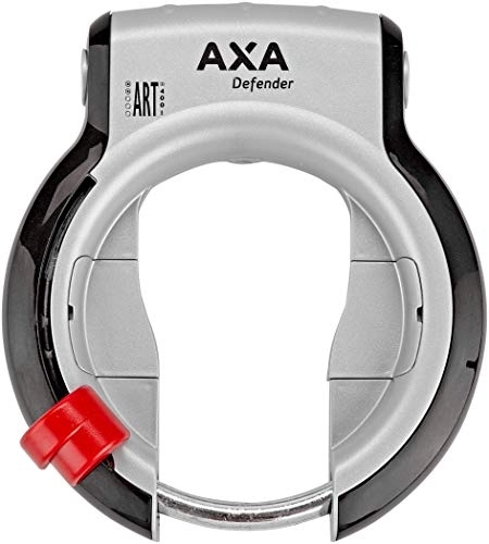 Fahrradschlösser : AXA Defender RL Rahmenschloss Silber / schwarz 2020 Fahrradschloss