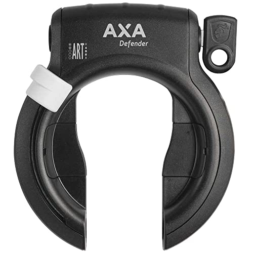 Fahrradschlösser : AXA Unisex-Adult Defender Rahmenschloss, Schwarz