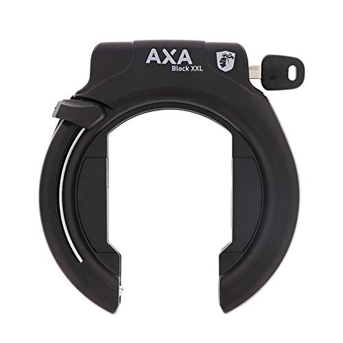 Fahrradschlösser : AXA Unisex – Erwachsene Rahmenschloss-2231014000 Rahmenschloss, schwarz, One Size