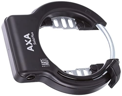 Fahrradschlösser : AXA Unisex – Erwachsene Solid Plus FahrradSchloss, schwarz, One-Size