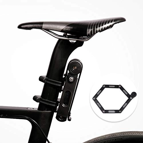 Fahrradschlösser : HKYMBM Fahrradklappschloss, Anti-Hydraulik Mit Montagewinkeln Und Rückstellende 4-Stellige Kombination Fahrradschlössern, Groß Fahrrad-Sicherheits-Tool
