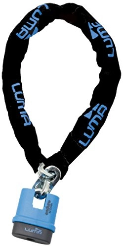 Fahrradschlösser : LUMA Enduro 48 Kettenschloss, Unisex für Erwachsene, Unisex, 8421316048609, blau, 10 mm / 140 cm