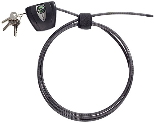 Fahrradschlösser : Master Lock 8417EURDPRO Verstellbares Kabelschloss mit Schüsselschloss [Kabel einstellbar von 30 cm bis 1, 8 m] [Python] - Ideal für Sportausrüstung, Werkzeuge und Gartenmöbel