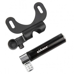 Airbone Bombas de bicicleta Airbone Mini - Mini bomba de aire, 99 mm, color negro, 49 g