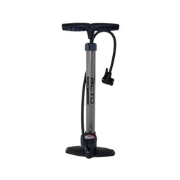 Beto Accesorio Beto High Pressure - Bomba de pie para Bicicleta con medidor, Color Negro y Bronce, Talla única