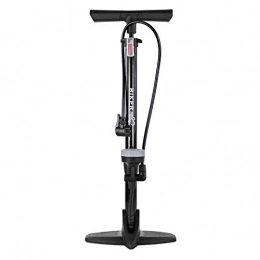 Biker – Bomba para bicicleta de alta presión vertical, mango ergonómico, sistema antifugas de alta presión, con accesorios