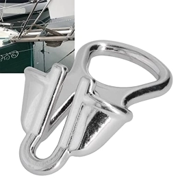 BOLORAMO Accesorio Cerradura de cadena de ancla, dispositivo de amarre de cuerda, accesorios de barco lisos de acero inoxidable para cadena de 10-12 mm / 0, 4-0, 5 pulgadas