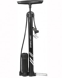YBN Accesorio YBN Bomba De Bicicleta Portátil con Manómetro De Aleación De Aluminio De 90 PSI, Bomba Activada por Pie, Inflador De Neumáticos, Válvula Universal Presta Y Schrader