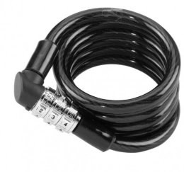 ABUS Accesorio Abus 1150 / 120 Black - Cable Espiral de combinación Negro