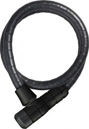 ABUS Cerraduras de bicicleta Abus 134104-6615K / 85 / 15_BK Cable blindado articulado Steel-O-Flex Microflex