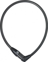 ABUS Cerraduras de bicicleta Abus 1640 Candado, Unisex, Black, 85 cm