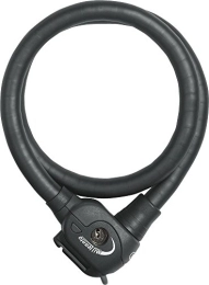 ABUS Cerraduras de bicicleta Abus 52908-5 Millennioflex 896 / 110 EC Kf Phantom - Candado para Bicicleta (110 cm), Color Negro