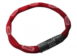 ABUS Cerraduras de bicicleta ABUS 8808C / 85 Russet Red Candado, Adultos Unisex, Rojo (Rojo), Talla Única