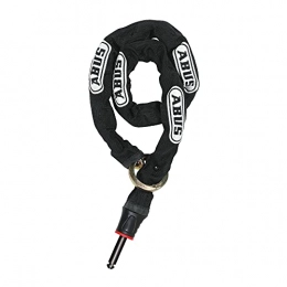 ABUS Cerraduras de bicicleta ABUS Adapter Chain 6KS Candado, Unisex, Black, 100 cm