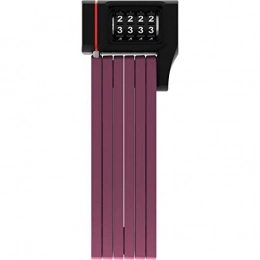 ABUS Accesorio ABUS Bordo uGrip 5700 / 80C - Candado plegable con soporte (varillas de 5 mm, nivel de seguridad ABUS: 7-80 cm), color morado