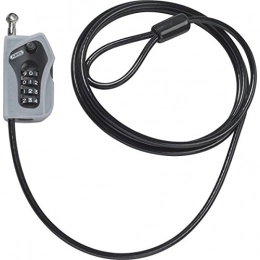 ABUS Accesorio Abus Combiloop 205 Cable Acero antirrobo Moto, Negro, 200 Cm
