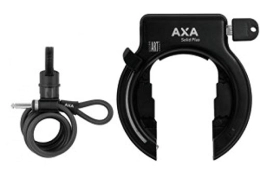 AXA Cerraduras de bicicleta Antirrobo cuadro Axa Solid Plus negro