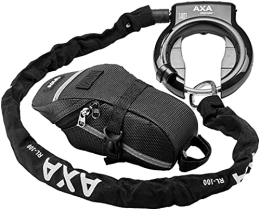 AXA Cerraduras de bicicleta AXA Candado Cuadro Defender RL 100+Cadena+Bolsa An