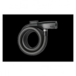 AXA Cerraduras de bicicleta AXA Resolute 120 / 15 - Candado de Cable (120 cm de Largo, 15 mm de diámetro), Color Negro