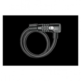 AXA Accesorio AXA Resolute 60 / 12 - Candado de Cable (65 cm, 12 mm de diámetro), Color Negro