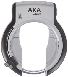 AXA Accesorio AXA Sicherheits-Rahmenschloss 'Defender RL' SB-verpackt, Befestigung am gelochten Hinterbau, Schlüssel nicht abziehbar ohne Befestigungsmaterial, zusätzliche Bohrung für Schutzblechmontage, mit Klappschlüssel, max. Reifenbreite 49mm, si