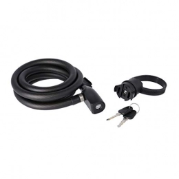 AXA Accesorio AXA Unisex-Adult Resolute 15-180 - Candado de Cable, Color Negro