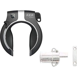 AXA Cerraduras de bicicleta Axa Unisex – Adultos Victory – Kit de bloqueo de batería, color negro, talla única