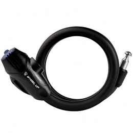 Bike Lock, cheeroyal Cable de seguridad cerradura con llave combinación mejor para bicicleta al aire libre, negro