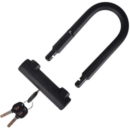 Samine Cerraduras de bicicleta Bike U Lock - Cable de seguridad para bicicleta (16 mm)