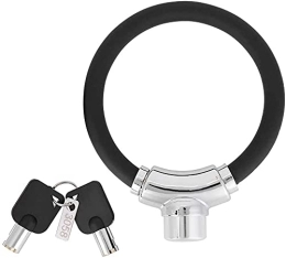 ZJJZ Accesorio Bloqueo de anillo antirrobo de bicicleta Aleación de zinc Bloqueo de anillo de bicicleta de servicio pesado portátil Mini Bloqueo de anillo de cable de acero de seguridad Bloqueo de anillo