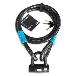 PRO-TECT Accesorio Cable de bloqueo Pro-tect 2 ojales cobalto 20 mm 2, 5 m art1* / vbv