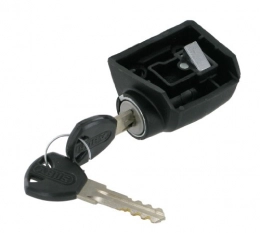 ABUS Accesorio Cerradura de batería original para bicicleta eléctrica / Pedelec Bosch – hasta modelo 2012, color: negro