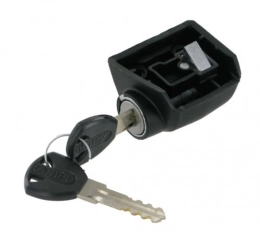 ABUS Accesorio Cerradura de batería original para bicicleta eléctrica / Pedelec Cannondale para accionamiento Bosch con batería de marco, color: negro, hasta modelos 2012