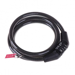 generies Accesorio Cycling Security 4 Digit Combination Password Bike Bicycle Cable Chain Lock