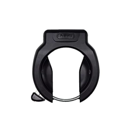 DERUIZ Accesorio DERUIZ Pro Shield Frame Lock - Llave extraíble cuando se abre - Cerradura de bicicleta con nivel de seguridad 9, talla única, color negro
