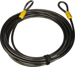 DFD Cerraduras de bicicleta DFD Cable Lock, Negro, 9.3 × 10 mm