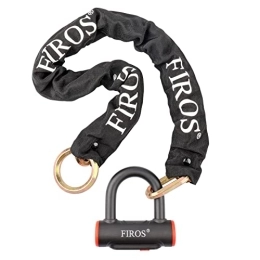 FIROS Cerraduras de bicicleta FIROS Chain Bike Lock