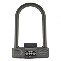 generies Cerraduras de bicicleta Generies U-Type Password Lock Car Lock Bicycle Motorcycle Electric Car Anti-Theft Password Lock