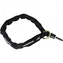 HAIBIKE Cerraduras de bicicleta Haibike 3062303010 - Candado de cadena unisex para adultos, 85 cm, color negro