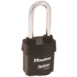 Master Lock Cerraduras de bicicleta Master Lock 6121 KALJ candado grillete w / 2 "1 / 2 (con llave)