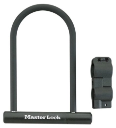 Master Lock Cerraduras de bicicleta Master Lock 8184DSG U-Lock con soporte, 8-1 / 4 pulgadas