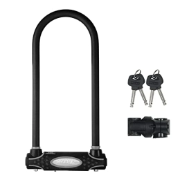 Master Lock Cerraduras de bicicleta Master Lock 8195 - Candado bicicleta (13 x 280 x 110 mm) color negro