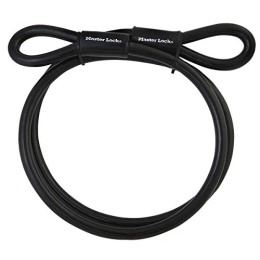 Master Lock Cerraduras de bicicleta Master Lock Cable con Extremo de Bucle, Negro, 4, 5 m