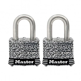 Master Lock Cerraduras de bicicleta Masterlock Co 3sskadhc inoxidable acero laminado CANDADO, 1 – 1 / 2 ", 3SSTHC