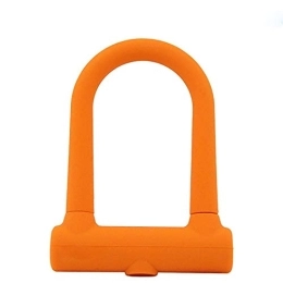 MGUOTP Accesorio MGUOTP Candado de Silicona Mountain Road Dead Fly Bicicleta Ciclismo U-Locks for Bicicleta Triciclo Scooter Gate Universal, Naranja, Talla única (Color : Pink, Size : One Size)